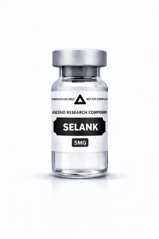 Selank peptide vial 5mg lyophilized powder